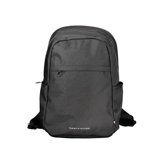 Tommy Hilfiger Black Polyester Backpack Tommy Hilfiger Dark Slate Gray