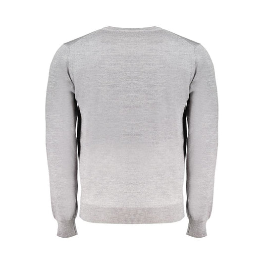 Harmont & Blaine Gray Wool Sweater Harmont & Blaine Gray