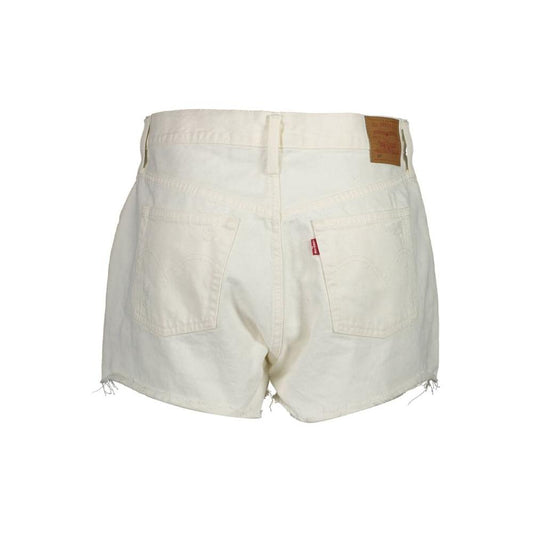 Levi's White Cotton Women Jeans Levi's Light Gray