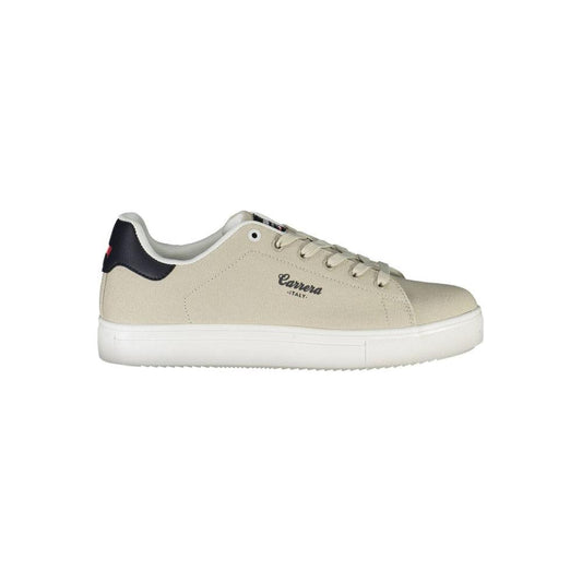 Carrera Beige Polyethylene Men Sneaker Carrera Light Gray