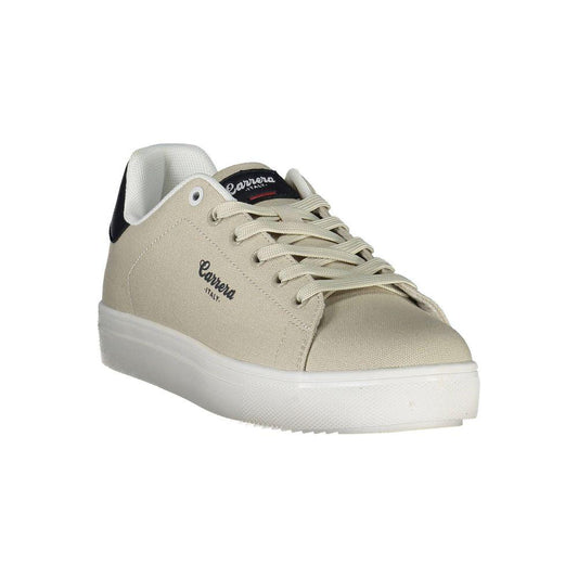 Carrera Beige Polyethylene Men Sneaker Carrera Gray