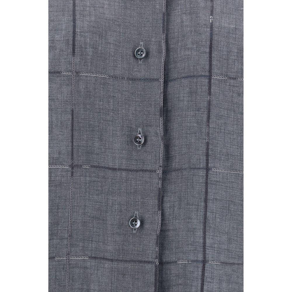 Brunello Cucinelli Linen Shirt BR-MM633RH706C433-M