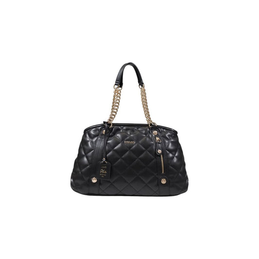 Liu Jo Black Polyethylene Handbag Liu Jo Dark Slate Gray
