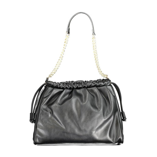Valentino Bags Black Polyethylene Handbag Valentino Bags Dim Gray