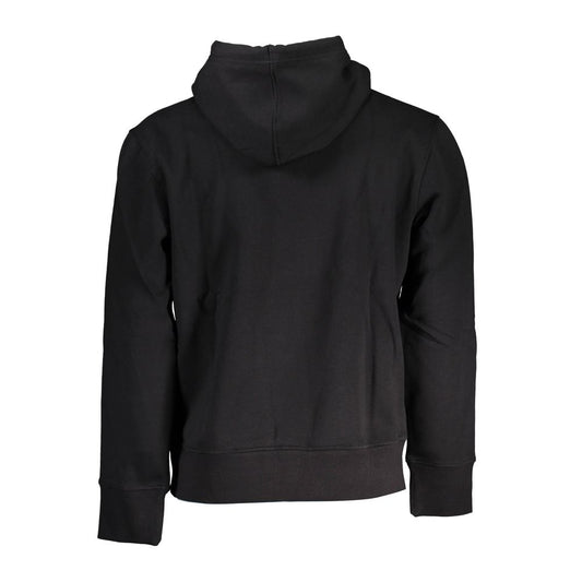 Calvin Klein Black Cotton Men Sweater Calvin Klein Black