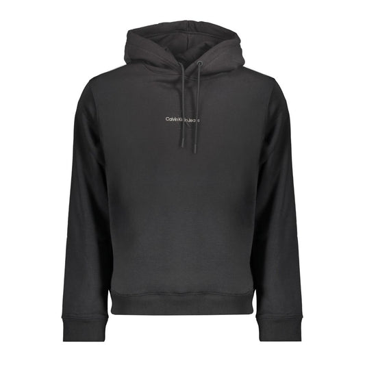 Calvin Klein Black Cotton Sweater Calvin Klein Dark Slate Gray
