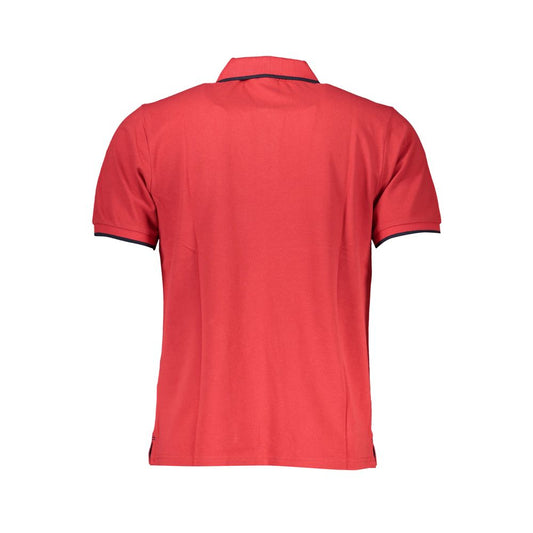 North Sails Red Cotton Polo Shirt North Sails Tomato