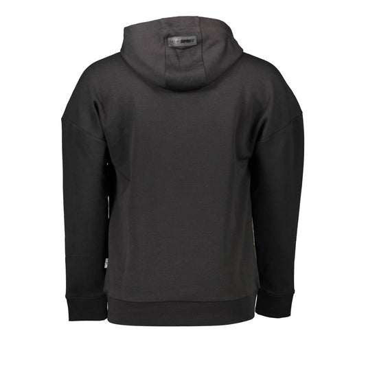Plein Sport Black Cotton Men Sweater Plein Sport Dark Slate Gray