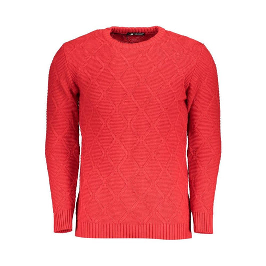 U.S. Grand Polo Red Fabric Sweater U.S. Grand Polo Tomato