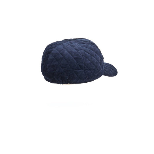 Denny Rose Blue Cotton Hat Denny Rose Dark Slate Gray