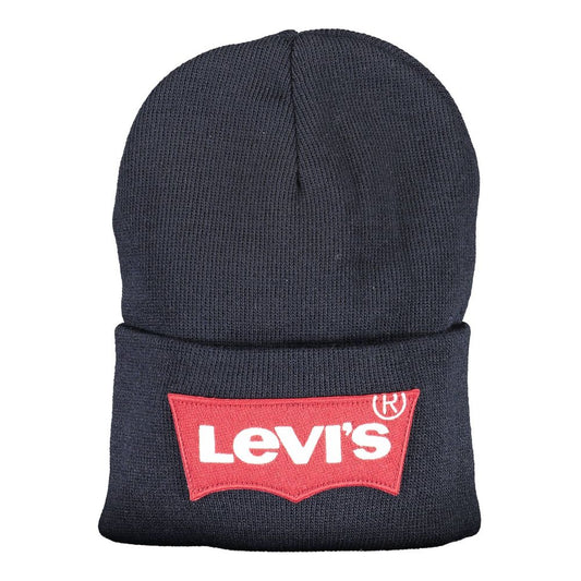 Levi's Blue Acrylic Men Cap Levi's Dark Slate Gray