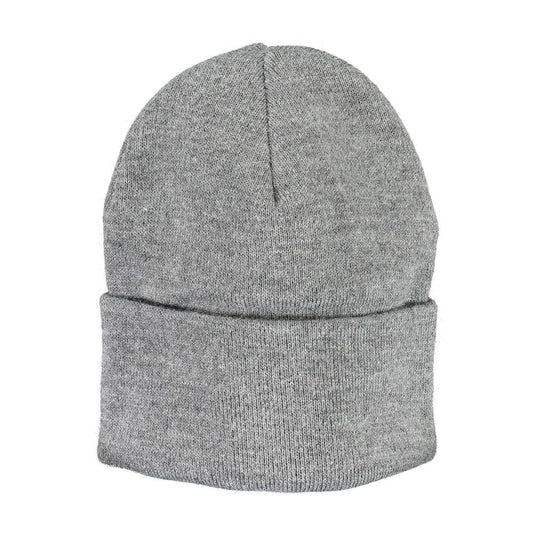 Levi's Gray Acrylic Men Cap Levi's Dark Gray