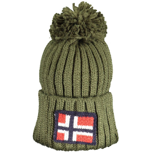 Norway 1963 Green Acrylic Hats & Cap Norway 1963 Dark Olive Green