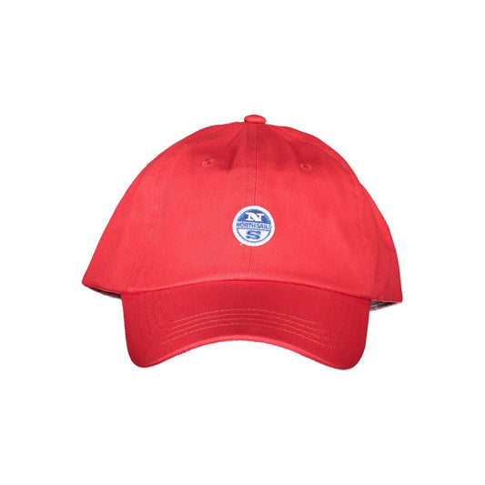 North Sails Red Cotton Men Cap North Sails Tomato
