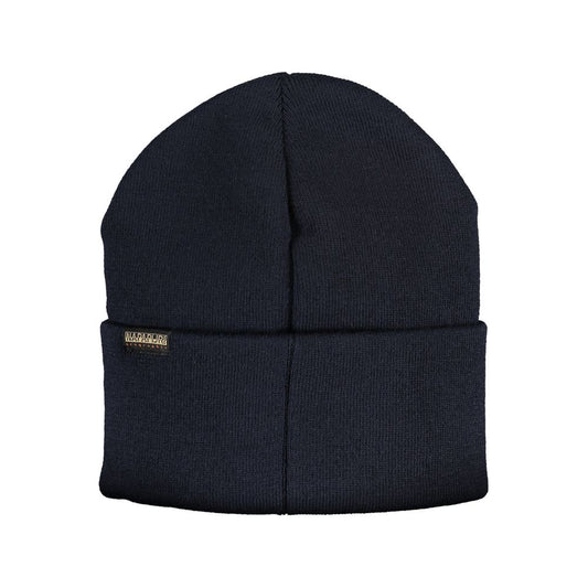Napapijri Blue Acrylic Hats & Cap Napapijri Black