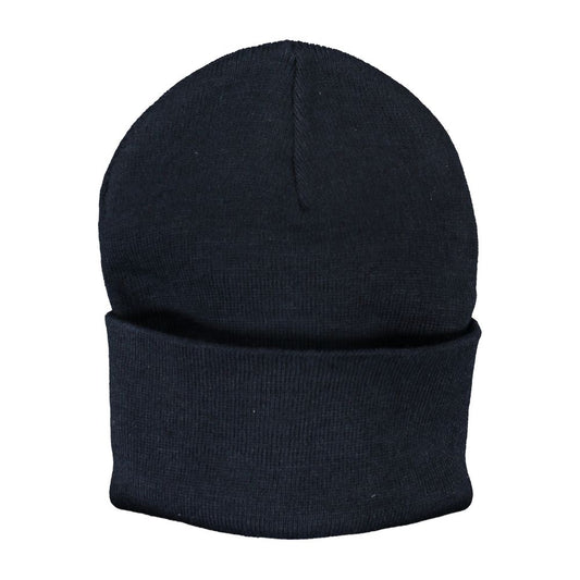 La Martina Blue Polyester Hats & Cap La Martina Black