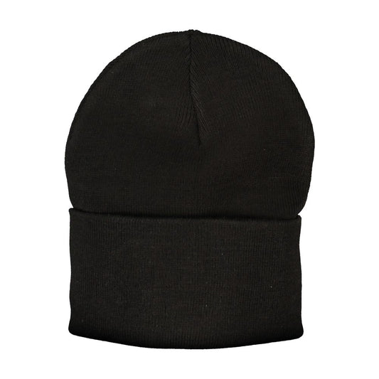 La Martina Black Polyester Hats & Cap La Martina Black
