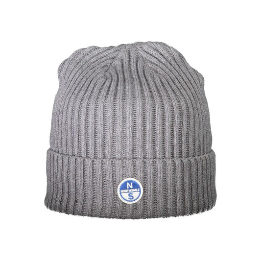 North Sails Gray Cotton Men Cap North Sails Light Slate Gray