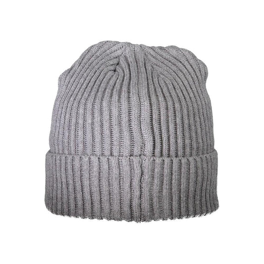 North Sails Gray Cotton Men Cap North Sails Light Slate Gray