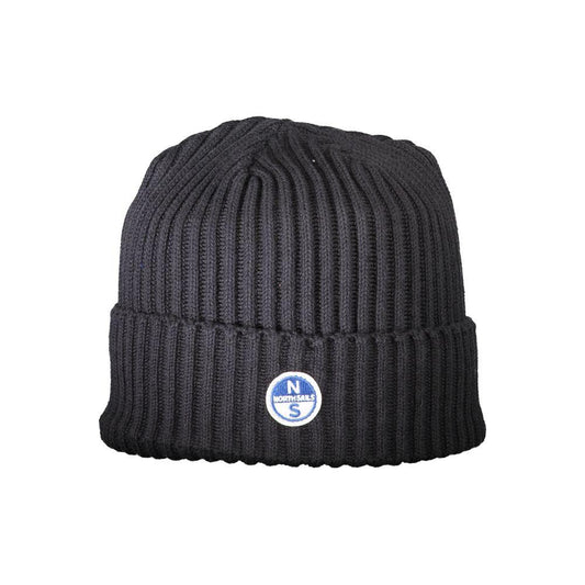 North Sails Black Cotton Unisex Cap North Sails Dark Slate Gray