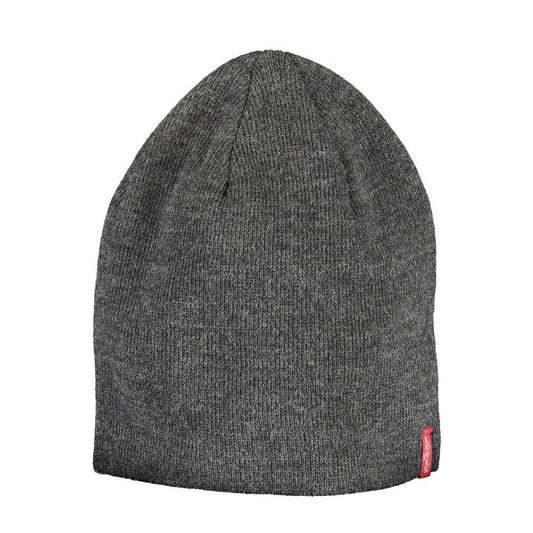 Levi's Gray Acrylic Men Cap Levi's Dark Slate Gray