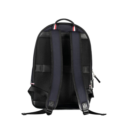 Tommy Hilfiger Blue Polyethylene Men Backpack Tommy Hilfiger Dark Slate Gray