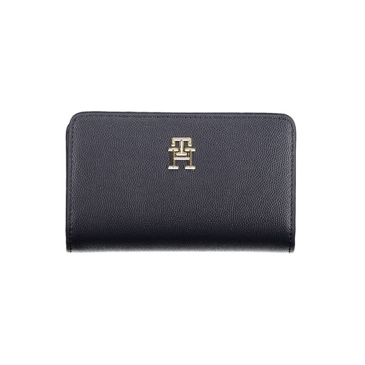 Tommy Hilfiger Blue Polyethylene Women Wallet Tommy Hilfiger Dark Slate Gray