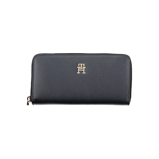 Tommy Hilfiger Chic Blue Organizer Wallet with Ample Space Tommy Hilfiger Dark Slate Gray