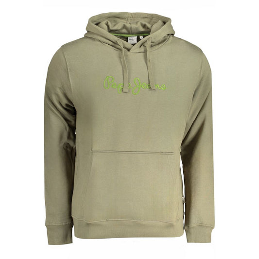 Pepe Jeans Green Cotton Sweater Pepe Jeans Rosy Brown