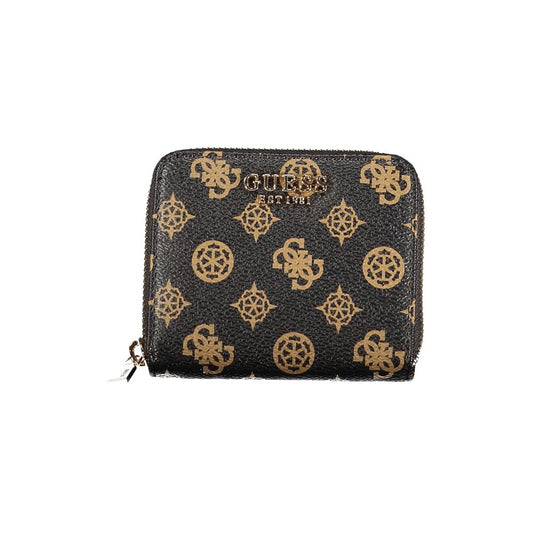 Guess Jeans Brown Polyethylene Wallet Guess Jeans Dark Slate Gray