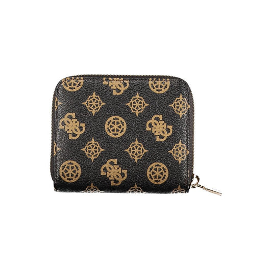 Guess Jeans Brown Polyethylene Wallet Guess Jeans Dark Slate Gray