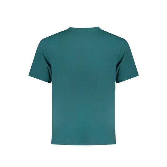 Wrangler Green Cotton T-Shirt Wrangler Sea Green