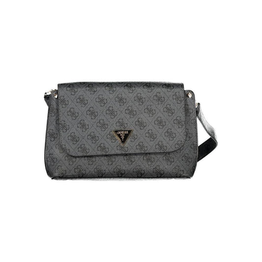 Guess Jeans Black Polyethylene Handbag GU-23467