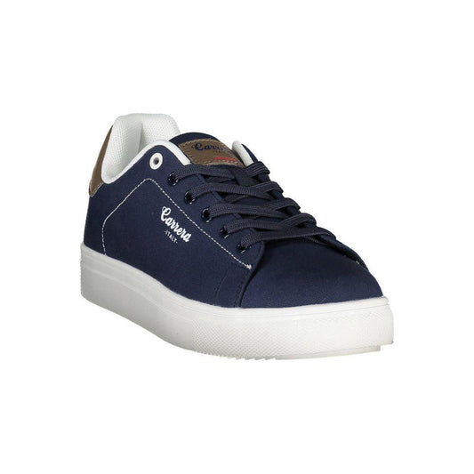 Carrera Blue Eco Leather Men Sneaker Carrera Dark Slate Gray