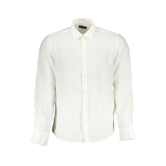 North Sails White Linen Shirt North Sails Beige
