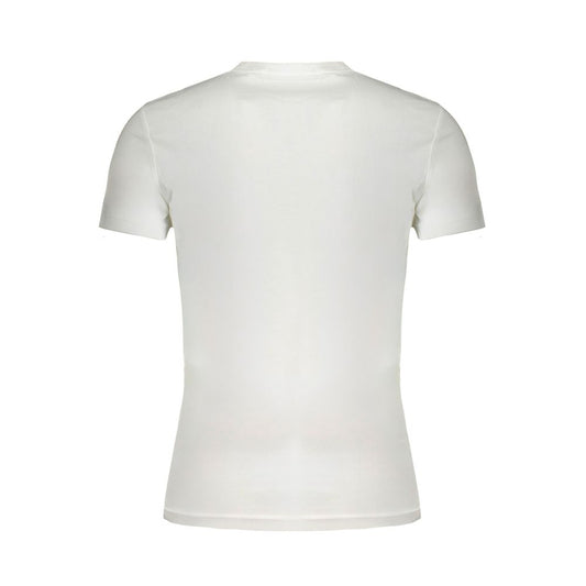 Calvin Klein White Cotton T-Shirt Calvin Klein Light Gray