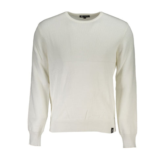U.S. Grand Polo Crew Neck Sweater with Contrast Details U.S. Grand Polo Light Gray