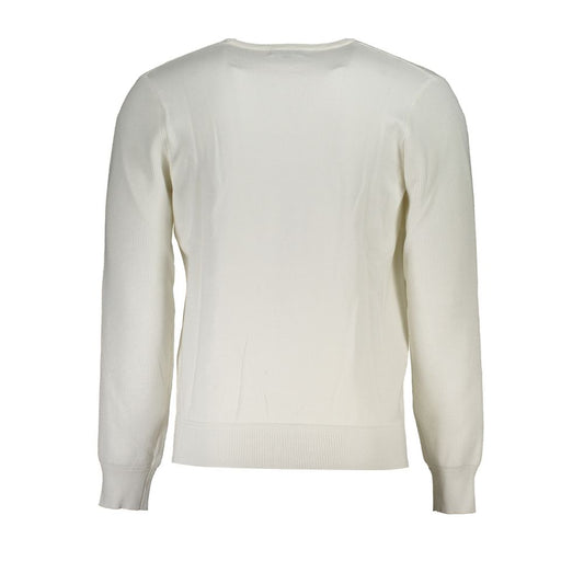 U.S. Grand Polo Crew Neck Sweater with Contrast Details U.S. Grand Polo Light Gray