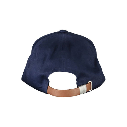 La Martina Blue Cotton Hats & Cap La Martina Dark Slate Gray