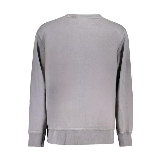 Calvin Klein Gray Cotton Sweater Calvin Klein Dark Gray