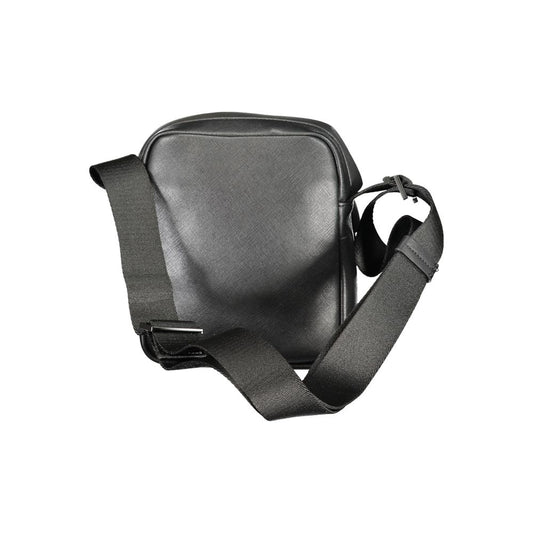 Calvin Klein Black Polyester Shoulder Bag Calvin Klein Dark Slate Gray