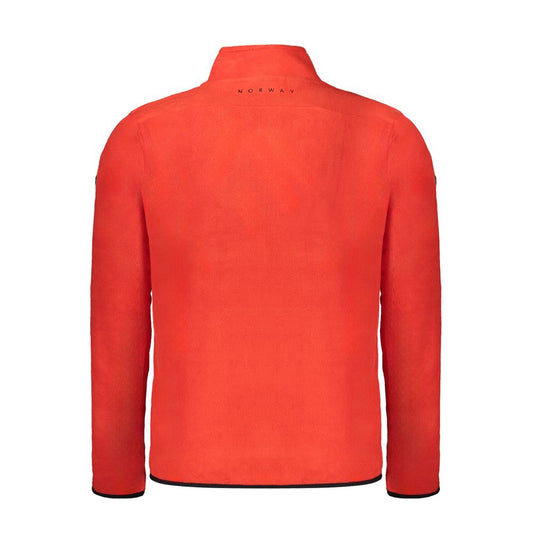 Norway 1963 Red Polyester Men Sweater Norway 1963 Tomato