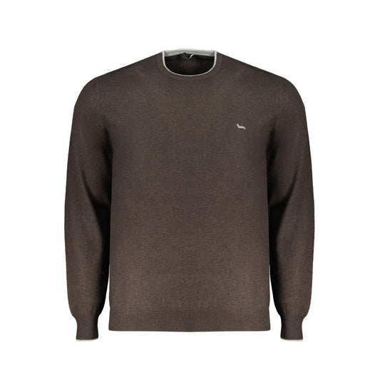 Harmont & Blaine Brown Cashmere Sweater Harmont & Blaine Dark Slate Gray