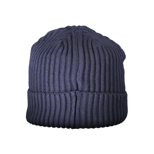 North Sails Blue Cotton Men Cap North Sails Dark Slate Gray