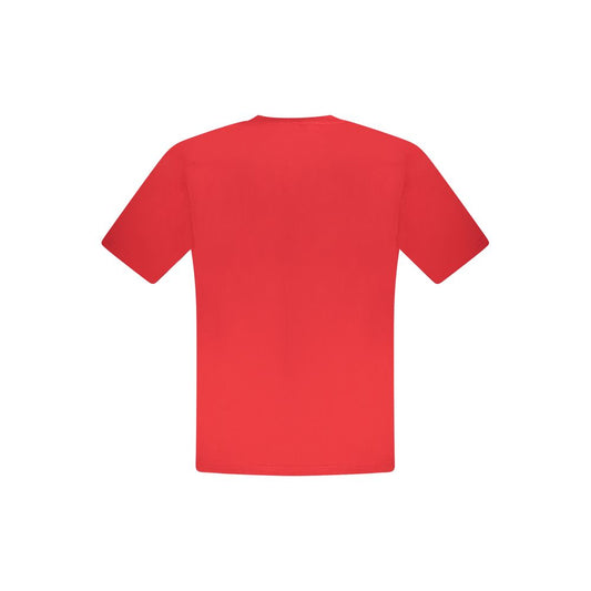 North Sails Red Cotton Men T-Shirt North Sails Tomato