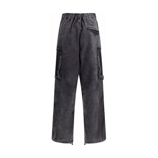 Maison Mihara Yasuhiro Baggy cotton Pants Maison Mihara Yasuhiro Dark Slate Gray