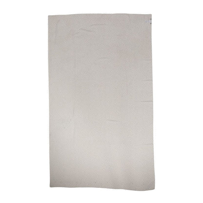 Dolce & Gabbana White Polka Dots Polyester Wrap Shawl Scarf