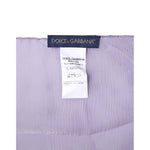 Dolce & Gabbana Purple Silk Rectangle Wrap Shawl Scarf MS7501