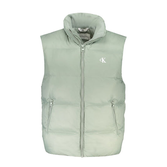 Calvin Klein Green Polyamide Jacket Calvin Klein Gray