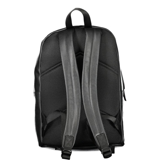 Calvin Klein Black Polyester Backpack Calvin Klein Dark Slate Gray